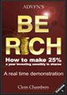 ADVFN's Be Rich by Clem Chambers, published by ADVFN Books